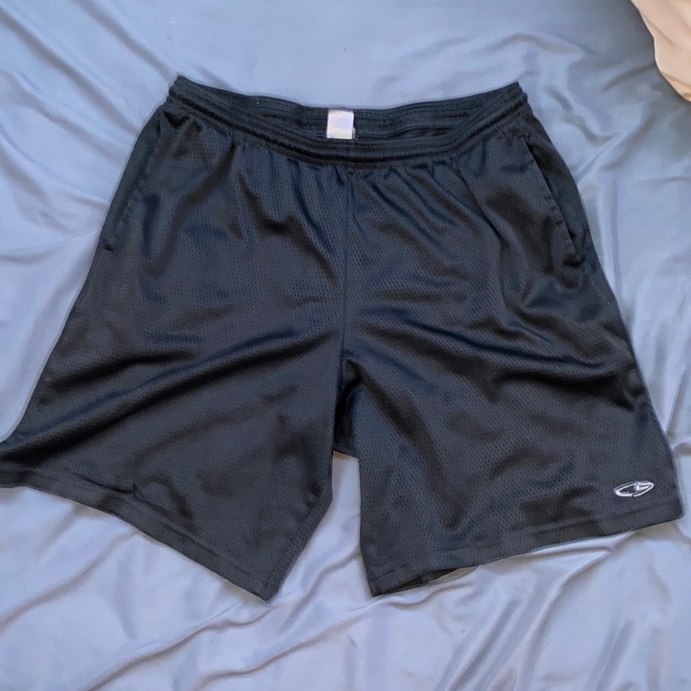 Black Champion basketball shorts